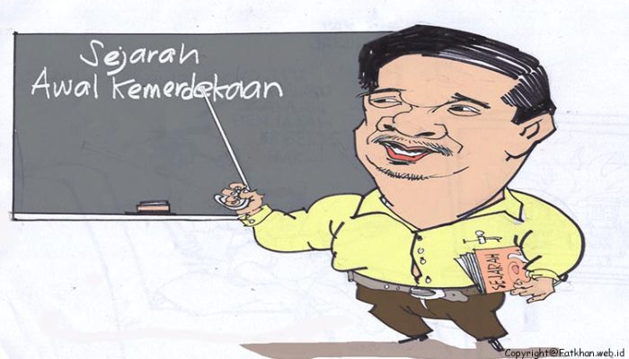 Pengertian Media Gambar  Karikatur Tokoh