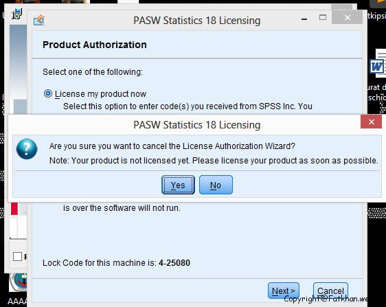 Tutorial Instalasi Spss 18 Lengkap Dengan Langkah Aktivasi Lisensi Produk Fatkhan Web Id