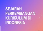 Sejarah Perkembangan Kurikulum di Indonesia