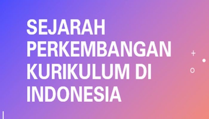 Sejarah Perkembangan Kurikulum di Indonesia